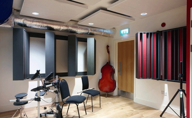 安徽黃山音樂(lè)室吸聲體聲學(xué)工程-2